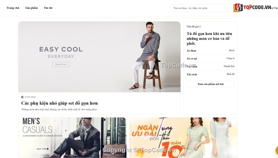 website,website thời trang,web bán thời trang
